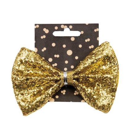 Glittrende Flue Guld Guld