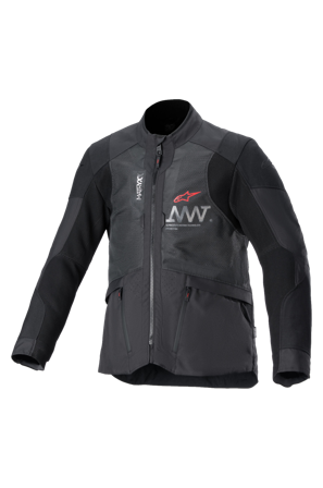 Motorradjacke Alpinestars AMT 7 Air Schwarz/Dunkler Schatten XXL