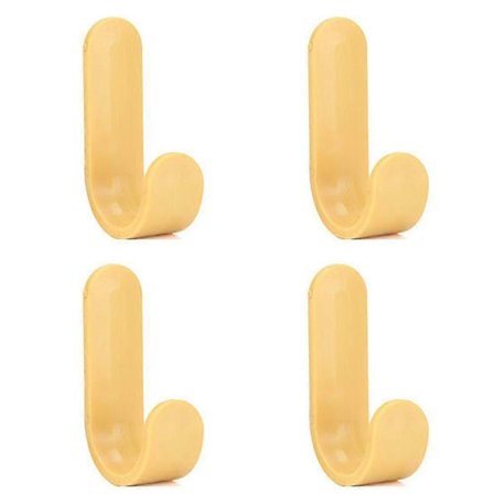 Veggkroker med kraftig lim, vanntette selvklebende kroker, gjenbrukbare takkroker, 2438