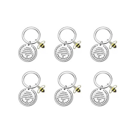 6 st Lärarpresenter - Uppskattningspresenter till lärare för kvinnor Julklappar till lärare, alla hjärtans dag-presenter