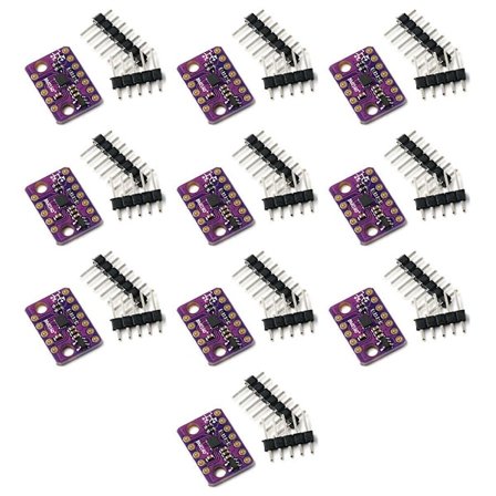 10 Sæt BMI160 -BMI160 6DOF 6-Akset Rate Gyro Gravity Accelerometer Sensor Modul IIC I2C SPI Communic