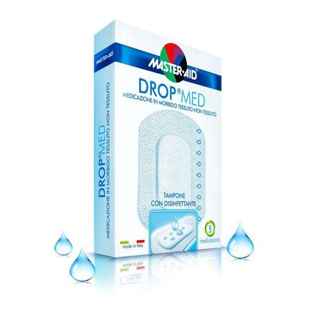 Dropmed Compressa Autoadesiva 10,5x20cm 5 Pezzi