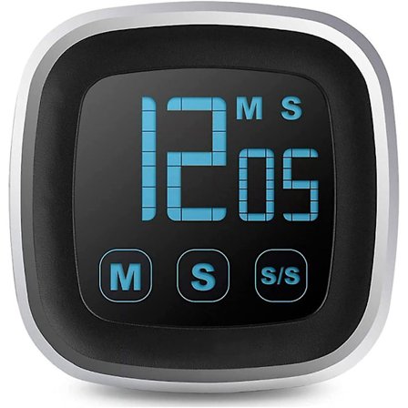 Køkken Timer Koge Touch Screen LCD Klasseværelse Timer Digital Timer Spil Møde Fitness