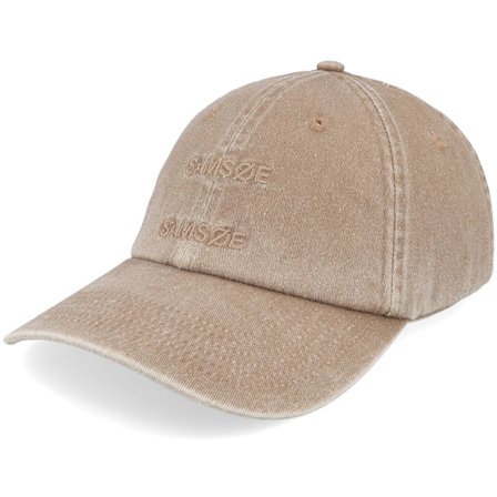 Samsøe Samsøe - Beige unconstructed Cap - Samsoe Cap Otter Dat Cap / Unstructured @ Hatstore