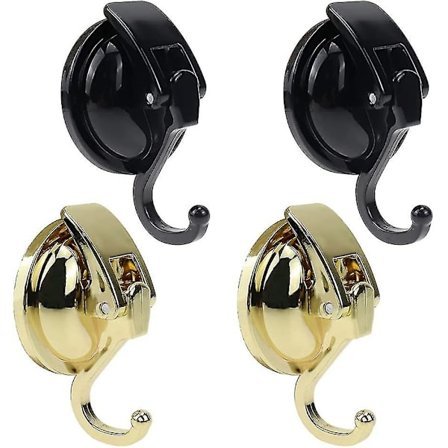 Sugerkopp med kroker 2 stk Vakuumsugerkoppkroker Veggkroker Ingen boring Gave