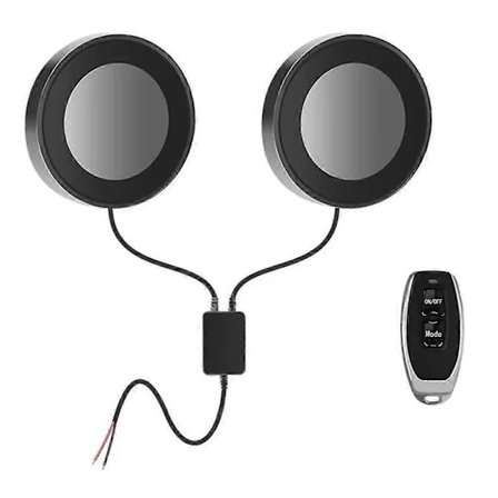 LED Devil Eyes auton ajovalojen koristelu Devil Eye -valo LED Dynaaminen auto moottoripyörä SUV ajovalojen silmä