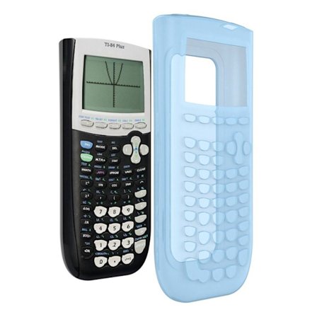 Texas Instruments TI-84 Plus silikonikotelo - Sininen