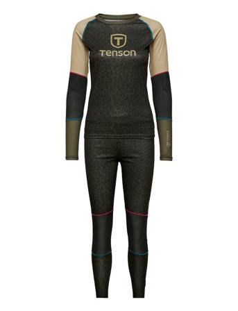 Core Baselayer Set W Base Layer Sets Monivärinen/Kuvioitu Tenson