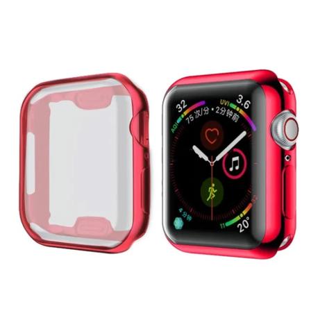 Case för Apple Watch Ultar 2 49mm Full TPU bumper Cover iwatch series 9 8 7 6 SE 45mm 41mm 44mm 40mm 42mm 38mm Red Ultra 1 2 49mm