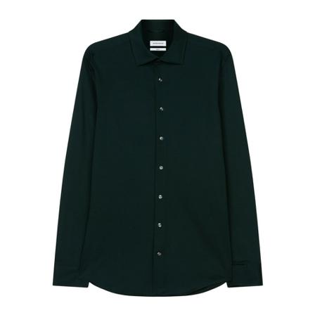 Seidensticker Jersey shirt Slim , Groen , Heren , Maat: M