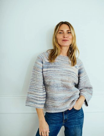 FREE/QUENT Pullover - Blue - M