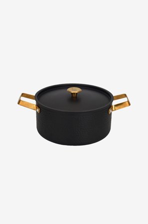 Vargen & Thor - Gryte Mio 4 l - Svart - Gryter & kasseroller - Fra Homeroom