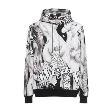 Gcds, Hoodie Wit, Heren, Maat:S