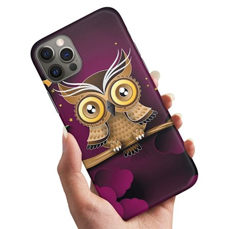 iPhone 15 Pro - Deksel/Mobildeksel Lysbrun Ugle