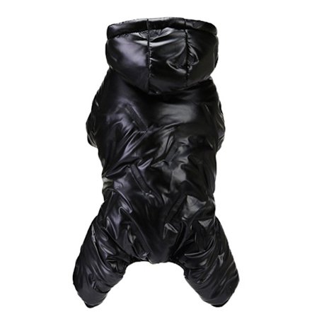 Hund vinterhette kjæledyrfrakk Fleecepolstret fôr Vindmotstandspolstret varm for jakke