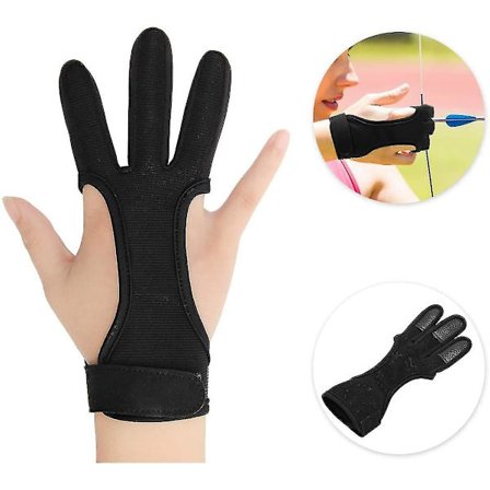 Pilbueskyttehanske, Sklisikker Pustende Tre-fingers Skytehansker