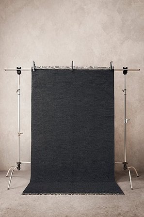 Jotex - Katoenen Vloerkleed Antracietgrijs Antracietgrijs - SIBY - Koop Katoenen vloerkleed bij Jotex