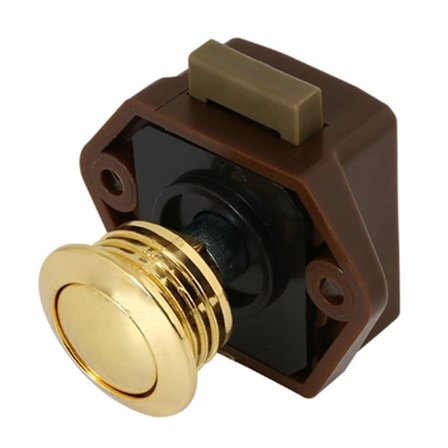 4 stk. tryklås 20mm Rv båd autocamper skab skuffe lås