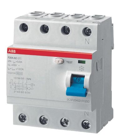 ABB Jordfeilbryter F204 A-63/0,03