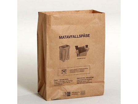 SAN SAC Matavfallspåse SOS 22L 100/bnt - Lyreco - Städ och hygien - Påsar och säckar - Matavfallspåsar