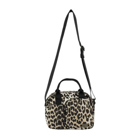 Ganni, Recycled Tech Festival Top Handle Beige, Dames, Maat:ONE Size