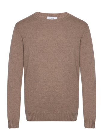 Davida Cashmere | Man Chunky O-Neck Sweater | S