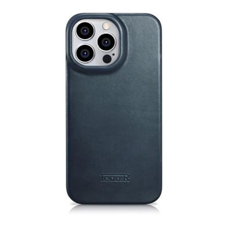 Icarer Iphone 14 Pro Max Plånboksfodral Magsafe Läder - Blå
