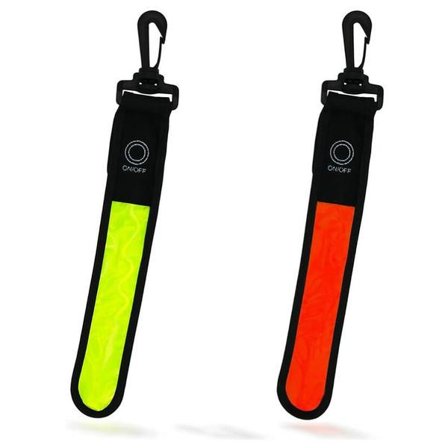 Säkerhetsreflexiv lysande väska hängande tag löpning cykling promenad