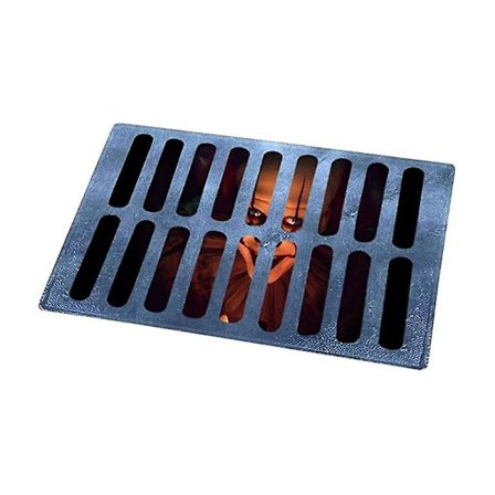 3D bademåtte, skræmmende dørmåtte, sjov horror dørmåtte, skridsikker gulvmåtte, klovn Halloween dekorations dørmåtte