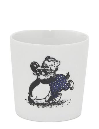 Rasmus Klump Mug Home Meal Time Cups & Mugs Cups Hvid Mette Ditmer