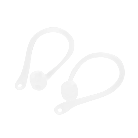 Mini Anti-Fall Bluetooth Trådlösa Headset Öronkrokar Hörlurar Beskyddare Hållare Sport Anti-Förlorade Öronkrok För Airpods 1 2 Luftkapslar Transparent