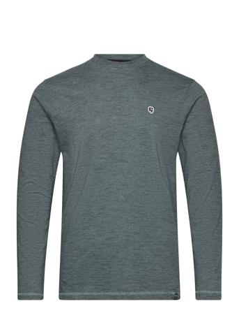 Men`s T-Shirt Ls T-shirts Long-sleeved Blå Garcia*Betinget Tilbud