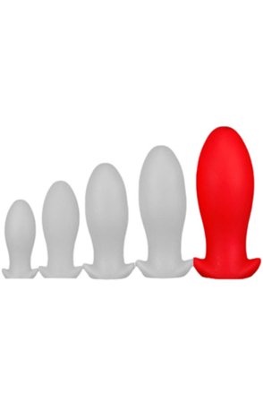 Eggplay Silicone Plug Saurus Egg Red XXL - Woome.pl