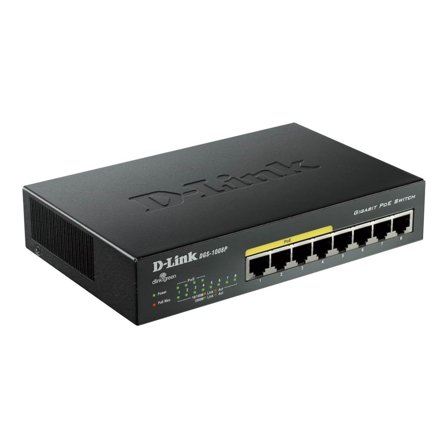 D-Link - Switch DGS-1008P/E