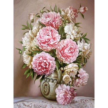 30 × 40 cm DIY stil4 Diamantmaling, 5d Diamantmalesett F