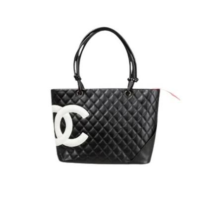 Chanel Vintage Pre-owned Læder chanel-tasker Sort, Dame Vintage Tasker, Størrelse: ONE Size