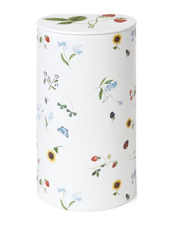 Hammershøi Summer Opbevaringsdåse H18.5 Symphony White Kähler