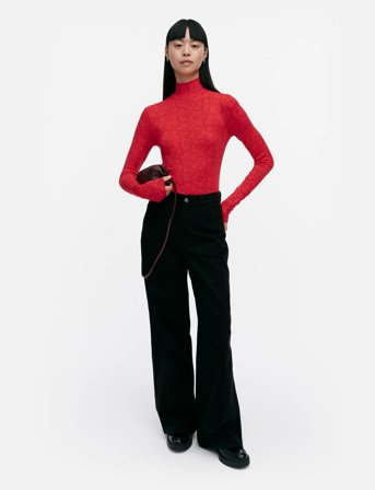 Marimekko Solmia Piirto Unikko - Red - XL