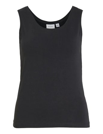 Vinora Tank Top - Noos Black Vila