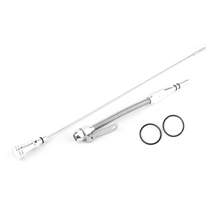 Rostfritt stål flexibel motoroljesticka tillbehör Passar för Ford 260 289 302 SB