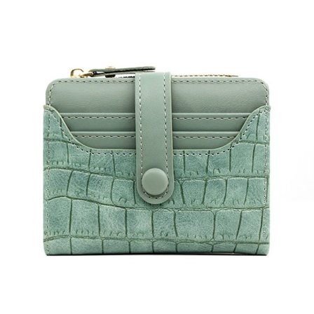 Liten lommebok Bifold kortholder GRØNN