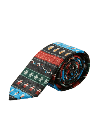 Lindbergh Christmas Tie Herr Blå ONESIZE