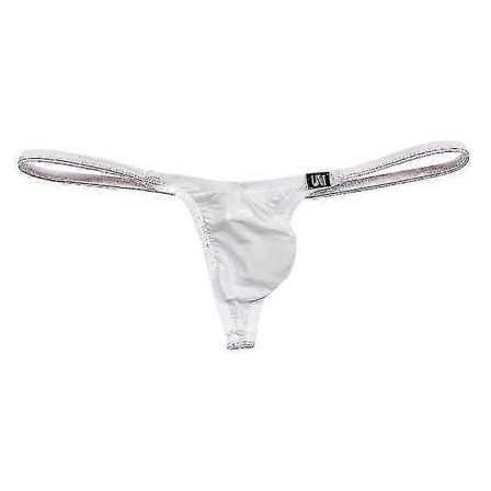 Miesten jääsilkki stringit Mini Micro Bikini G-string Uimahousut Tanga Alushousut Matala Vyötärö Seksikkäät Ranta-asut Aurinkoon