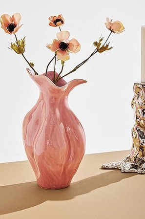 Jotex - Daegu Vaas Glanzend Poederroze Glanzend poederroze - Kleine - Koop Pastill - Overig bij Jotex