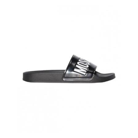 Moschino Slides , Zwart , Heren , Maat: 41 EU