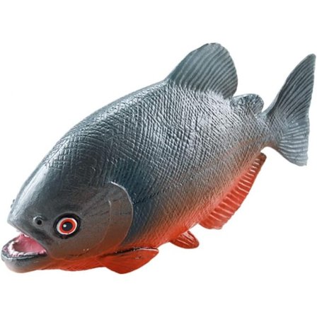 Kunstig Piranha Legetøj Voldsom Fisk Model Falsk Fisk Simuleret F