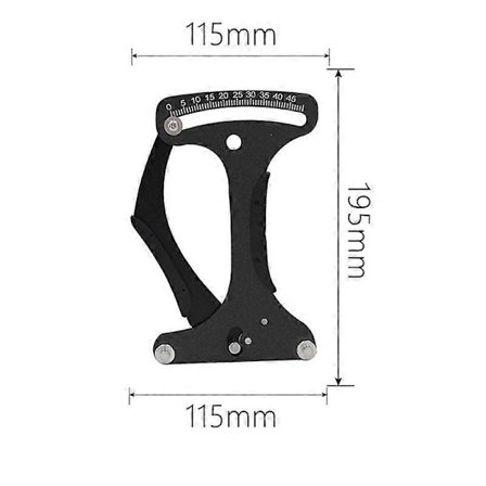 Mountainbike Ekertäthetsmätare Cykelhjul Reparationsverktyg Bekvämt Grepp Tillbehör Tensiomet