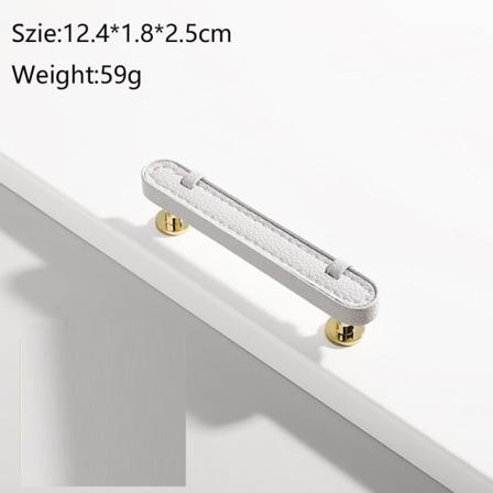 Hullhåndtak Skapdørhåndtak HVIT 1PC3 3 White 1Pc3-3