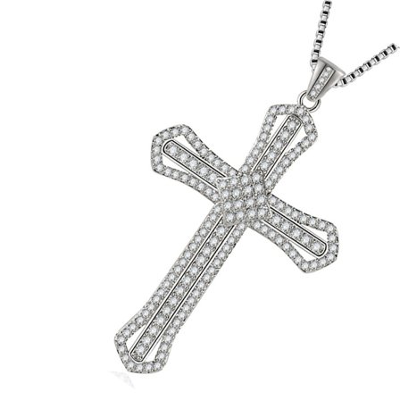 Kors Halsband Zirconia