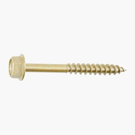 Träskruv sexkant 8 x 100 mm C4 50 st. - Biltema